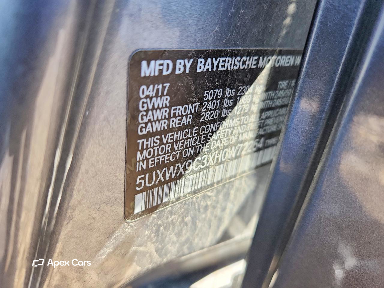 BMW X3 2017