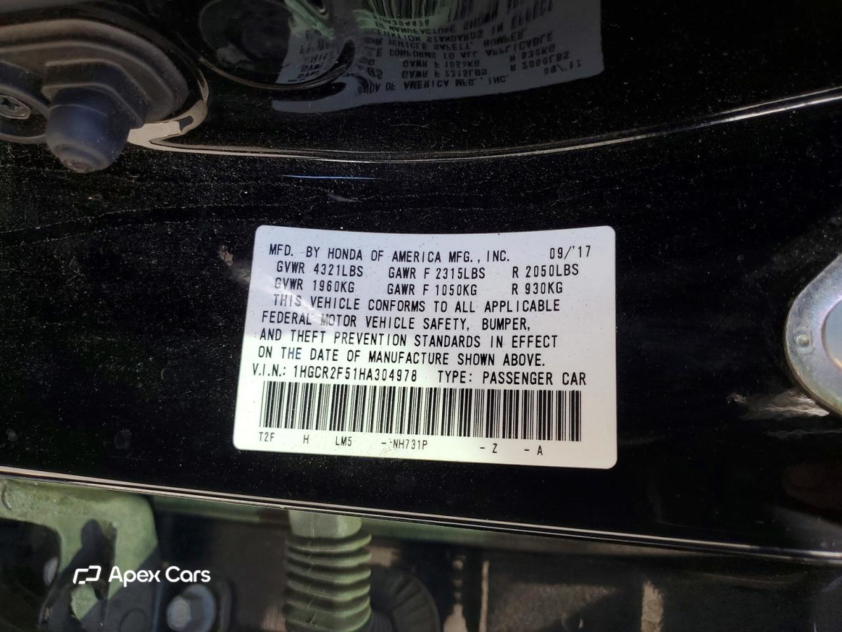 Honda Accord 2017