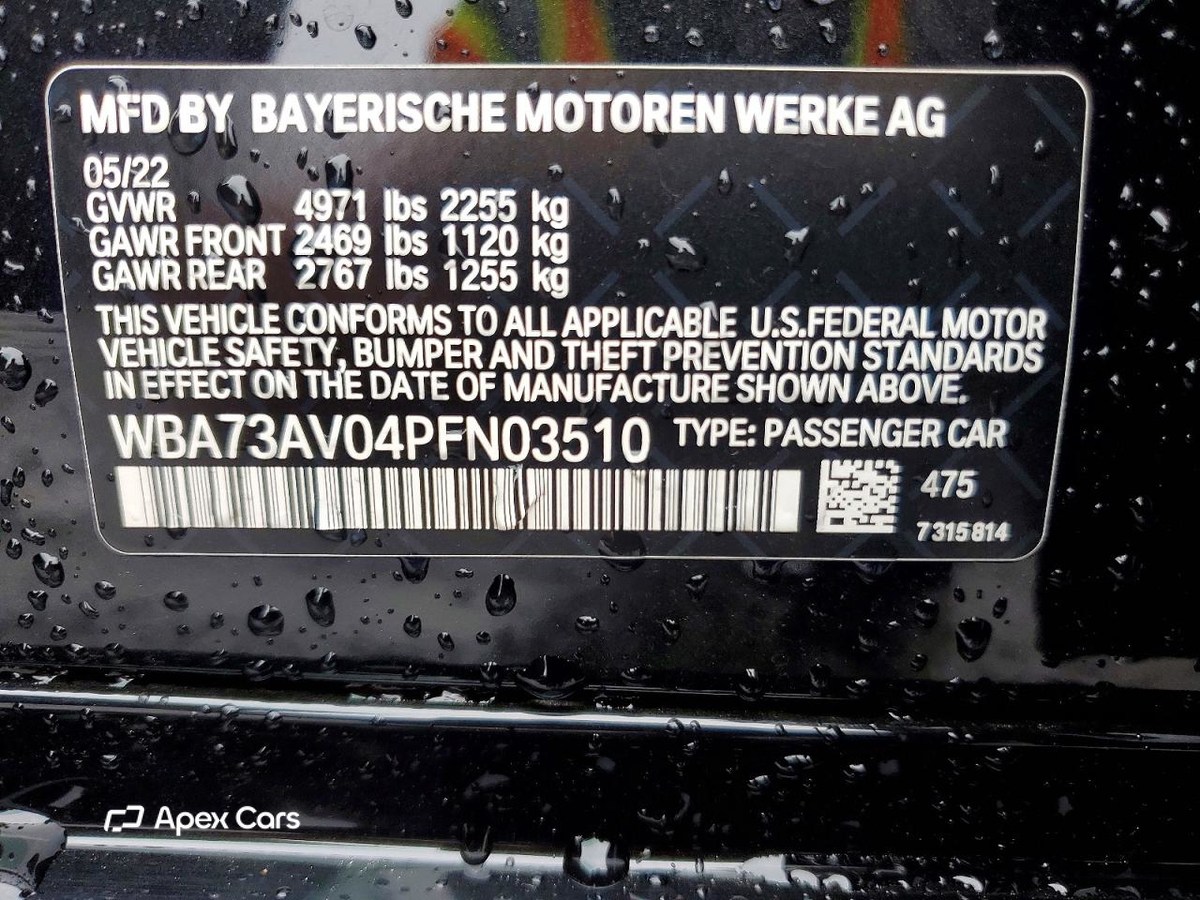 BMW Series 4 2023