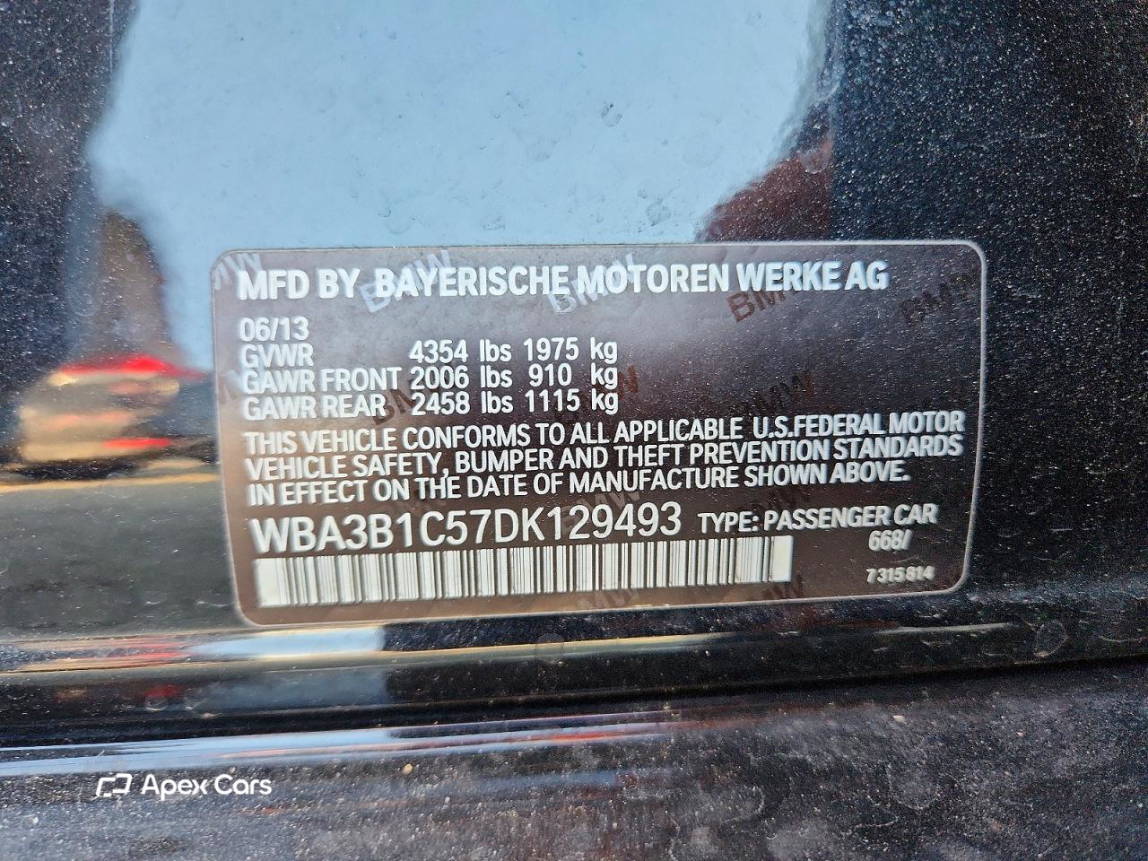 BMW Series 3 2013