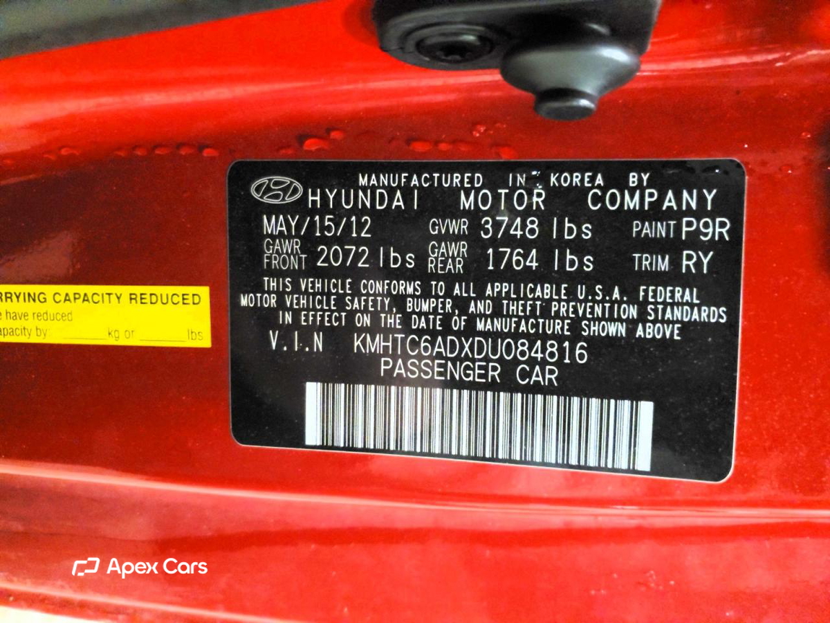 Hyundai Veloster 2013