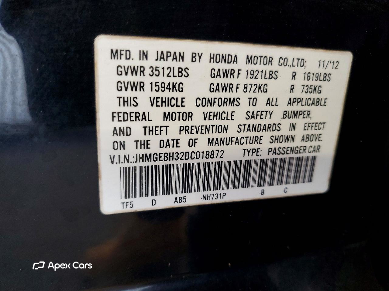 Honda Fit 2013