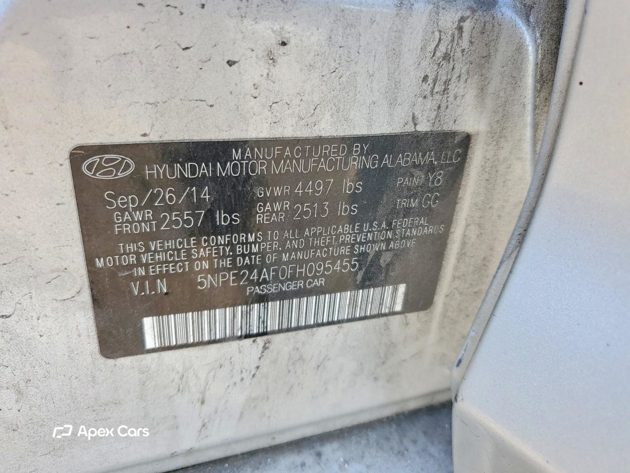 Hyundai Sonata 2015