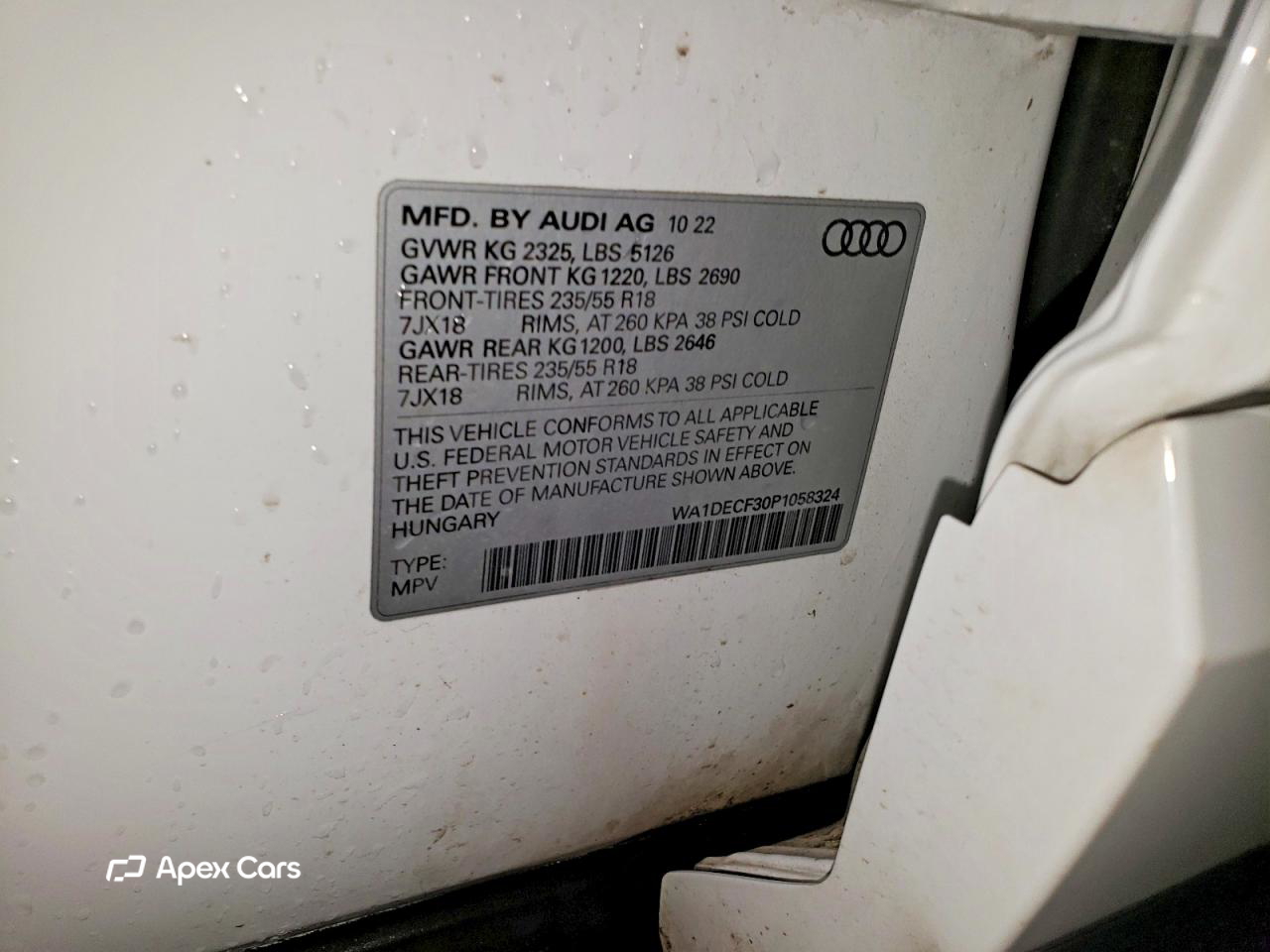 Audi Q3 2023