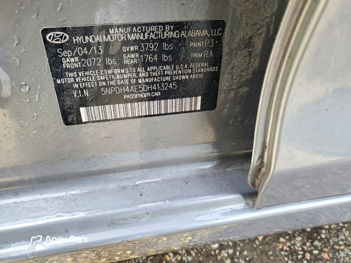 Hyundai Elantra 2013