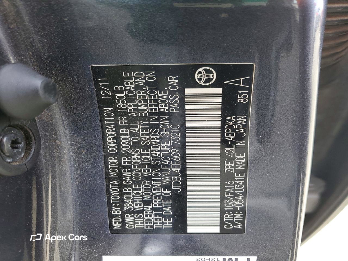 Toyota Corolla 2012