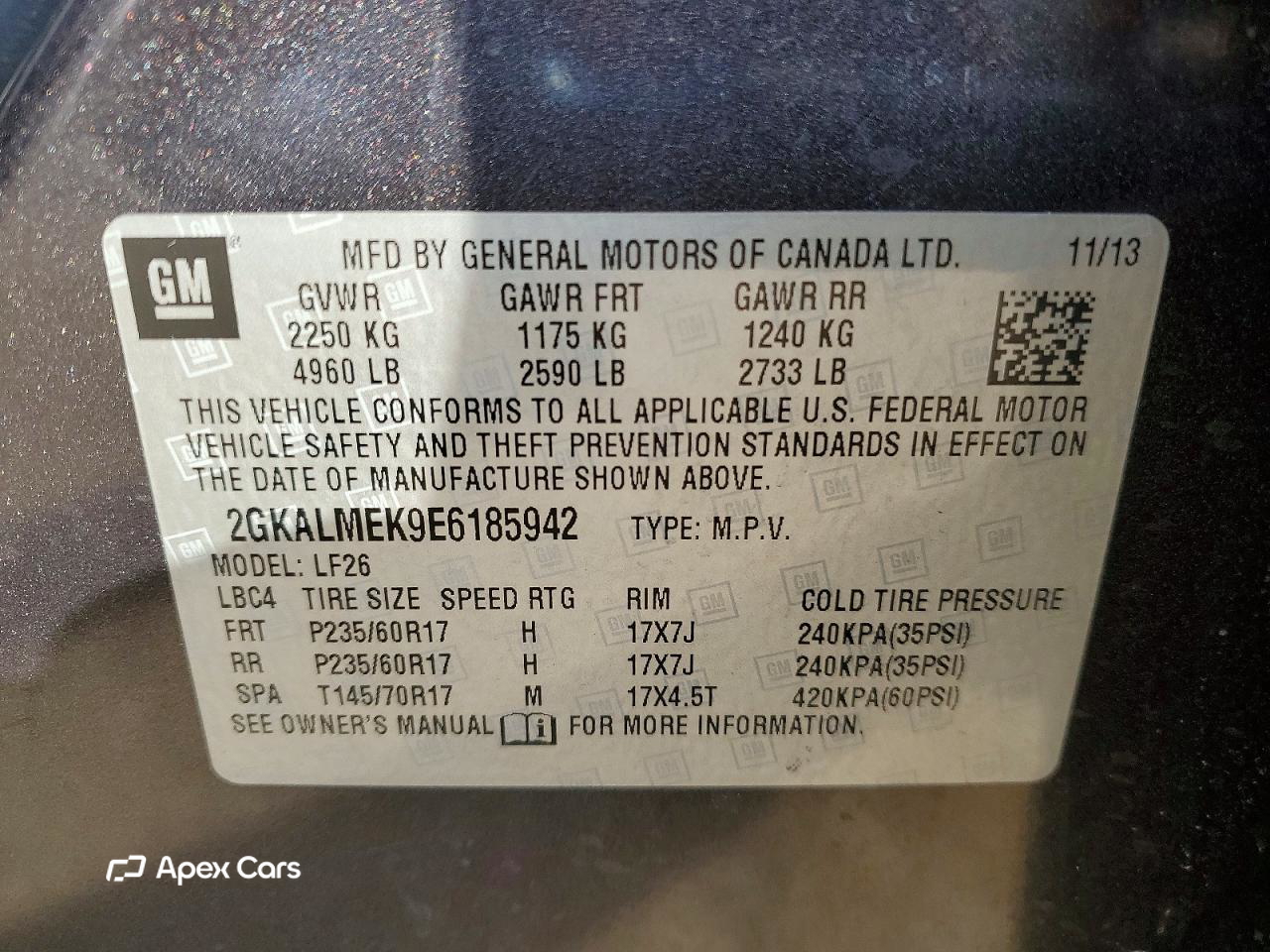 GMC Terrain 2014