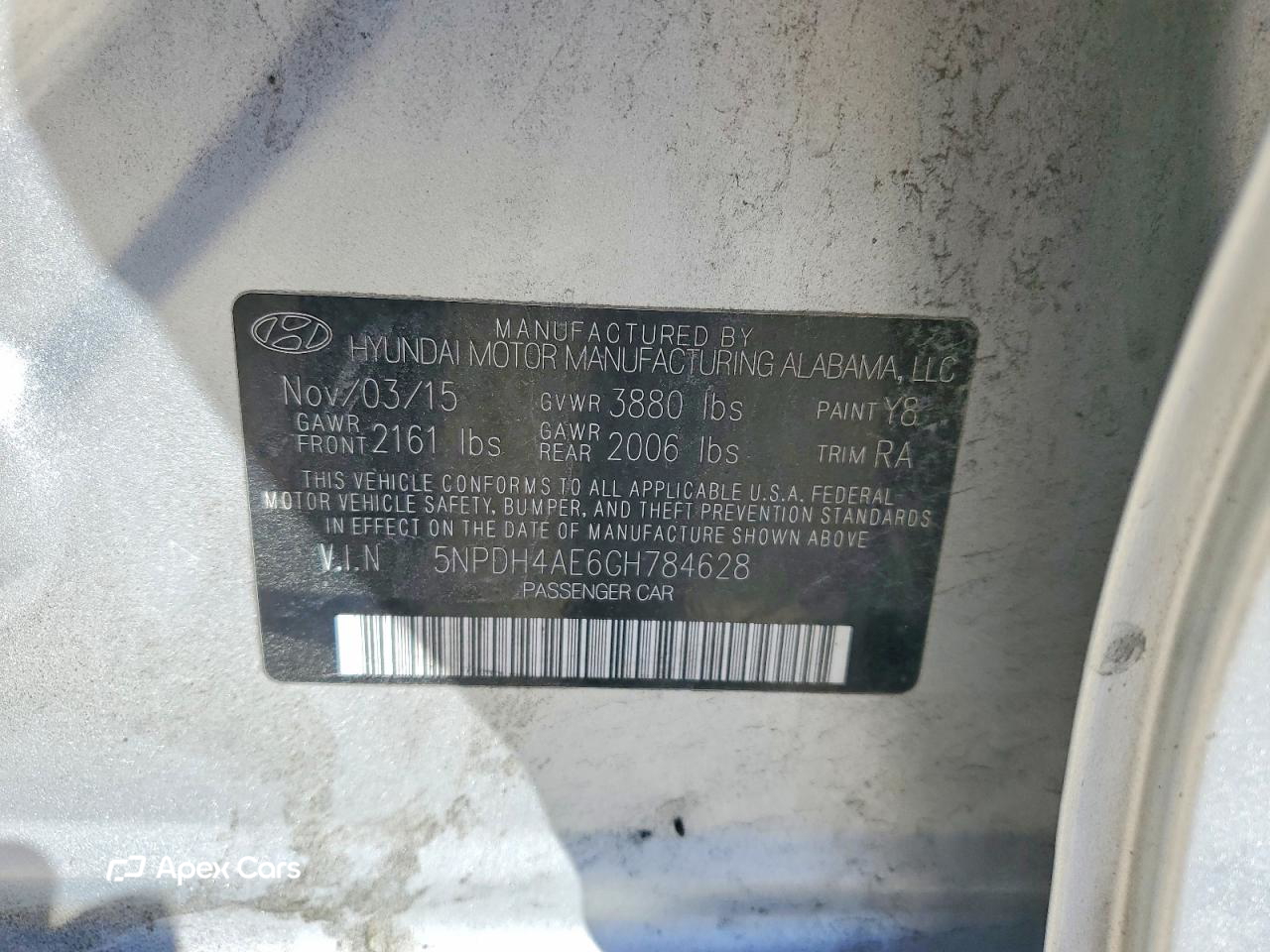 Hyundai Elantra 2016