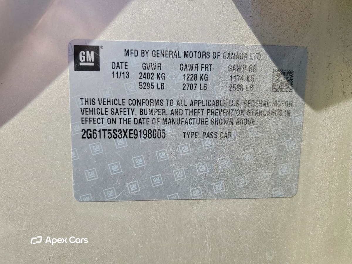 Cadillac XTS 2014