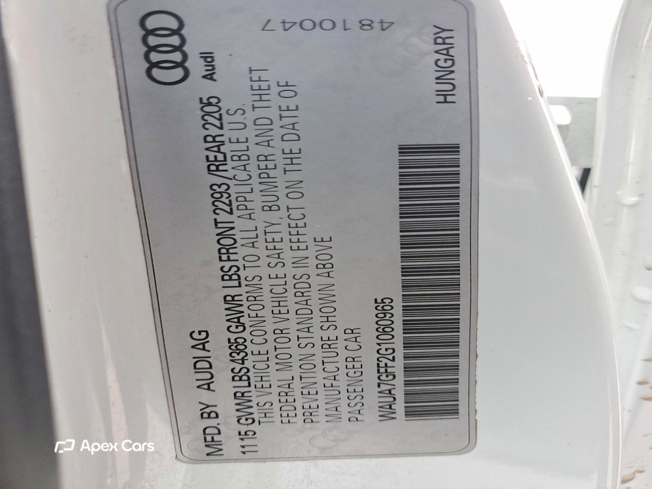 Audi A3 2016