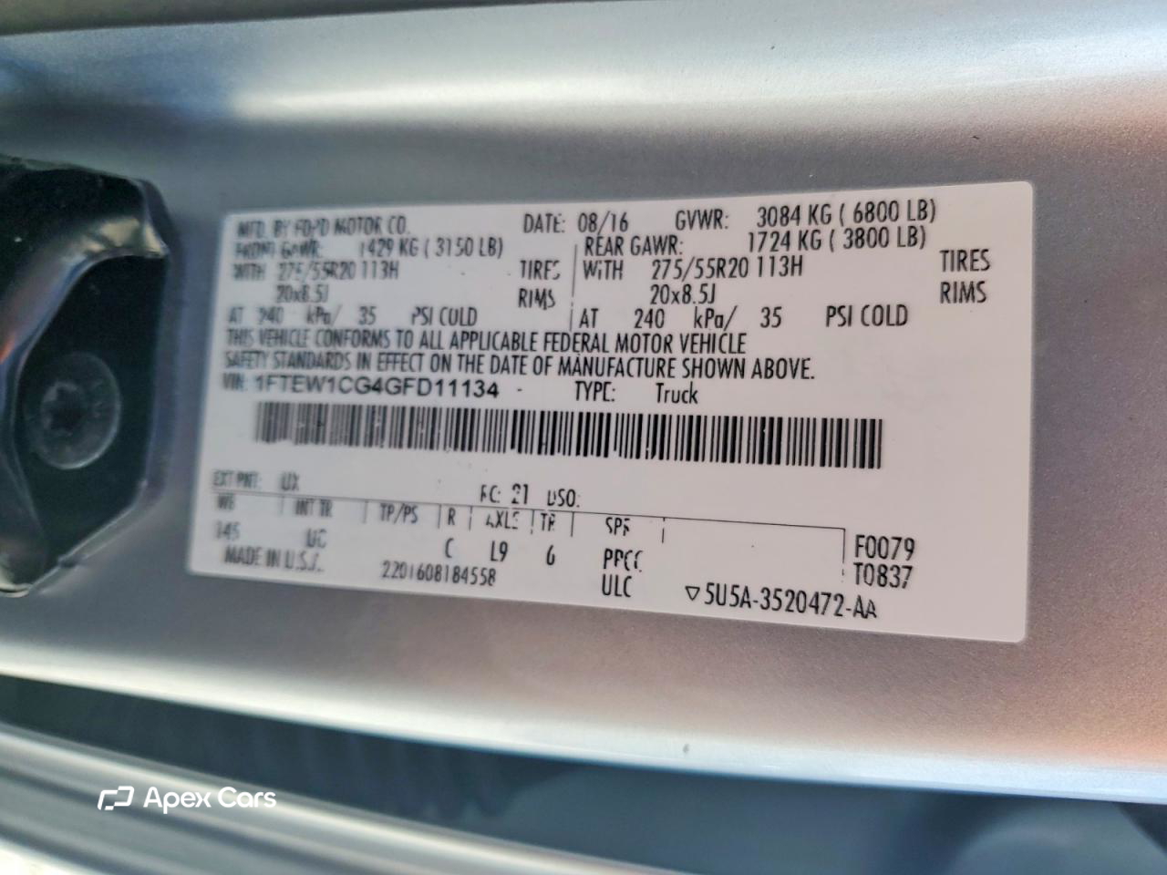 Ford F-150 2016