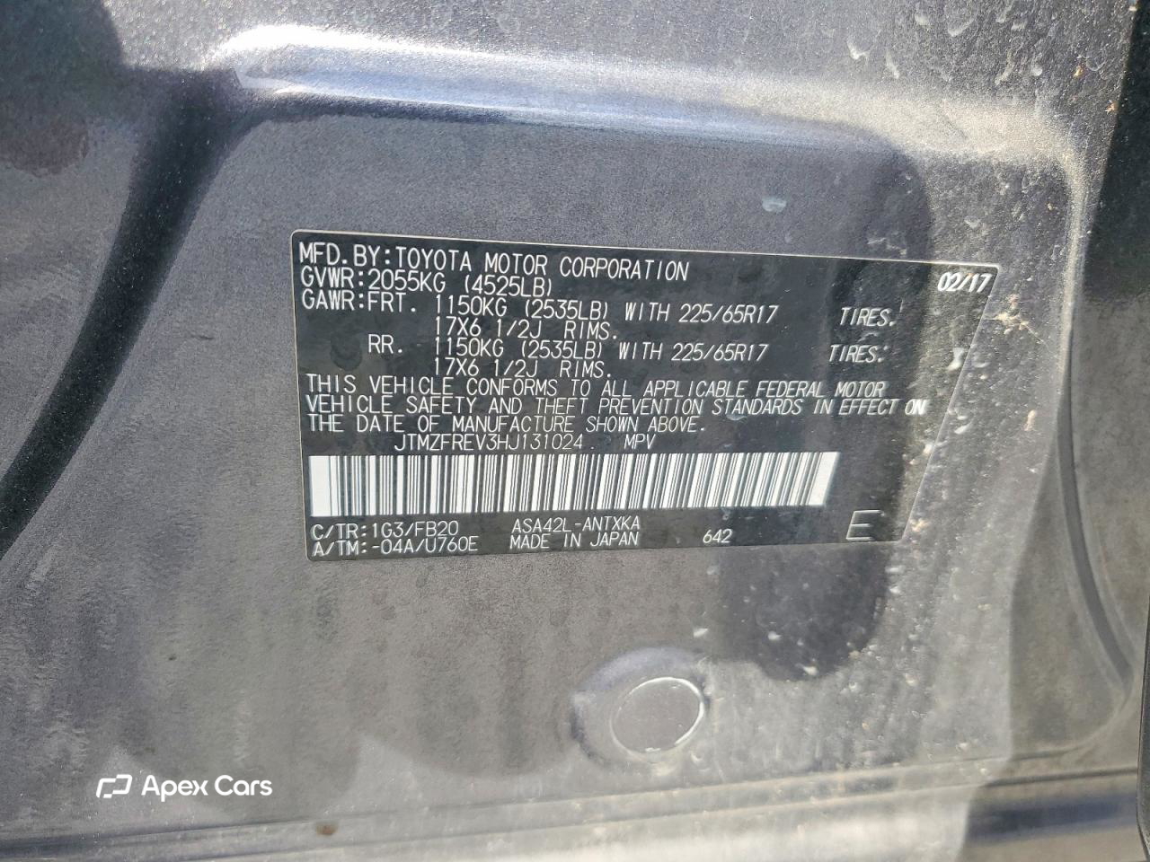 Toyota RAV 4 2017