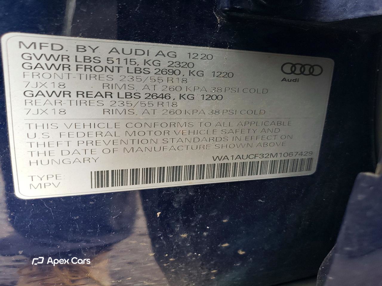 Audi Q3 2021