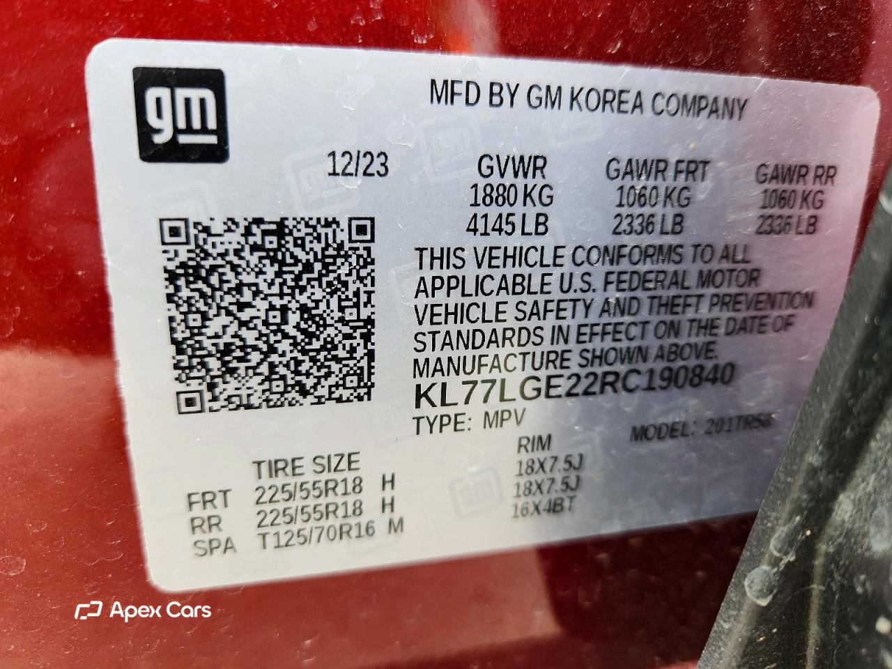 Chevrolet Trax 2024