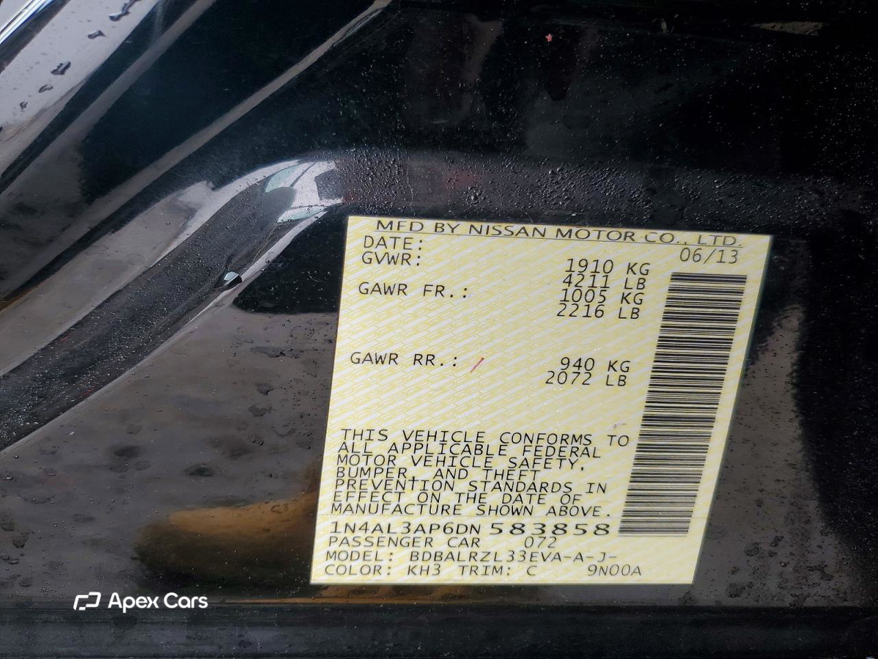 Nissan Altima 2013