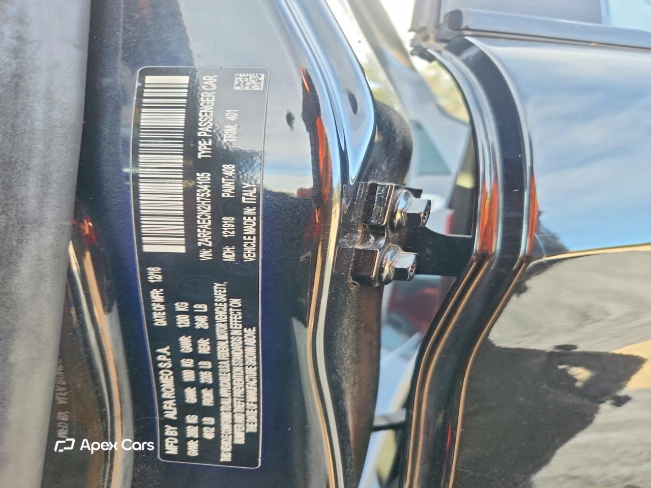 Alfa Romeo Giulia 2017