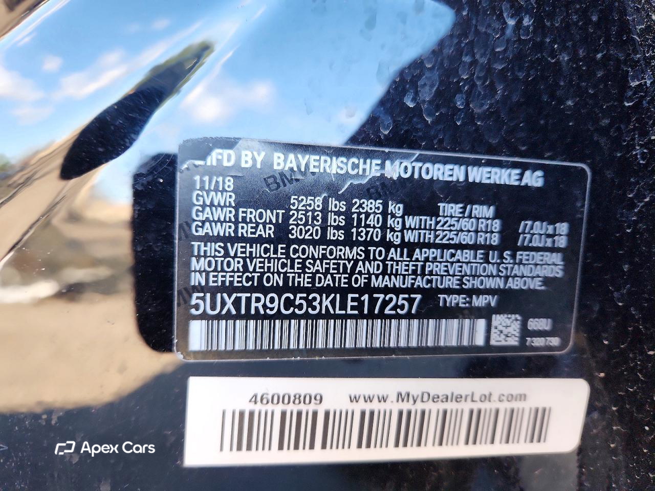 BMW X3 2019
