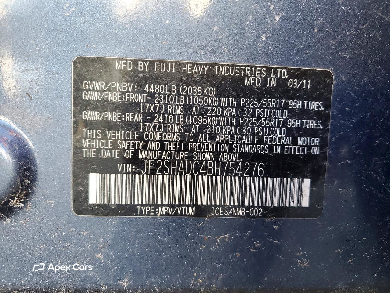 Subaru Forester 2011
