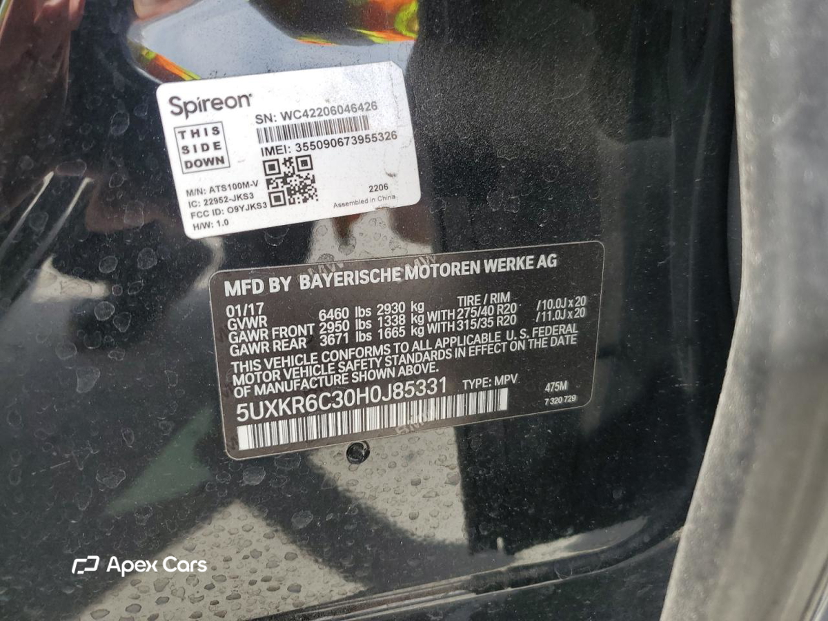 BMW X5 2017