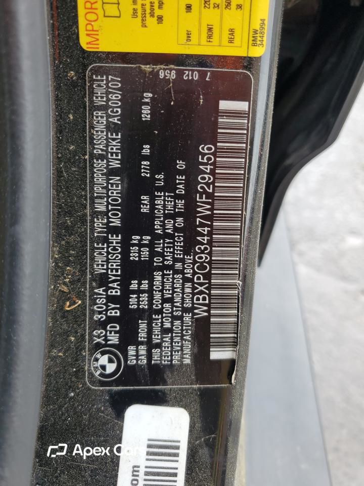 BMW X3 2007