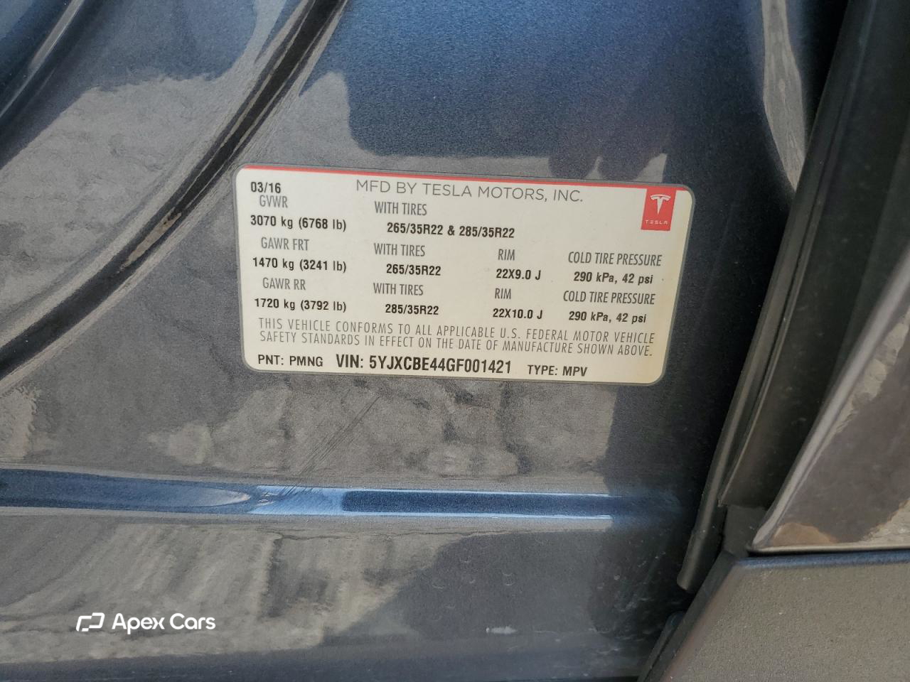 Tesla Model X 2016