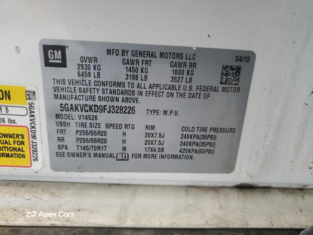Buick Enclave 2015
