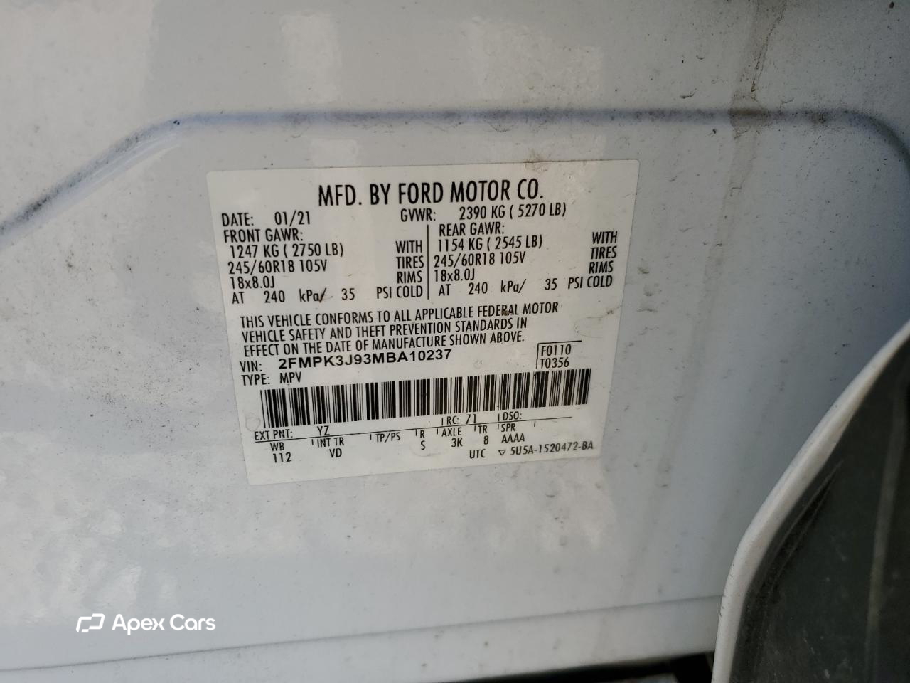 Ford Edge 2021