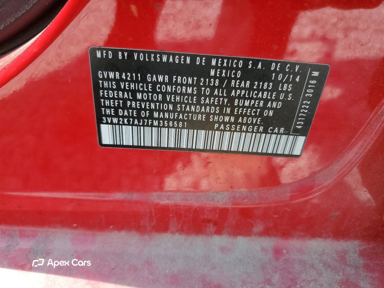 Volkswagen Jetta 2015
