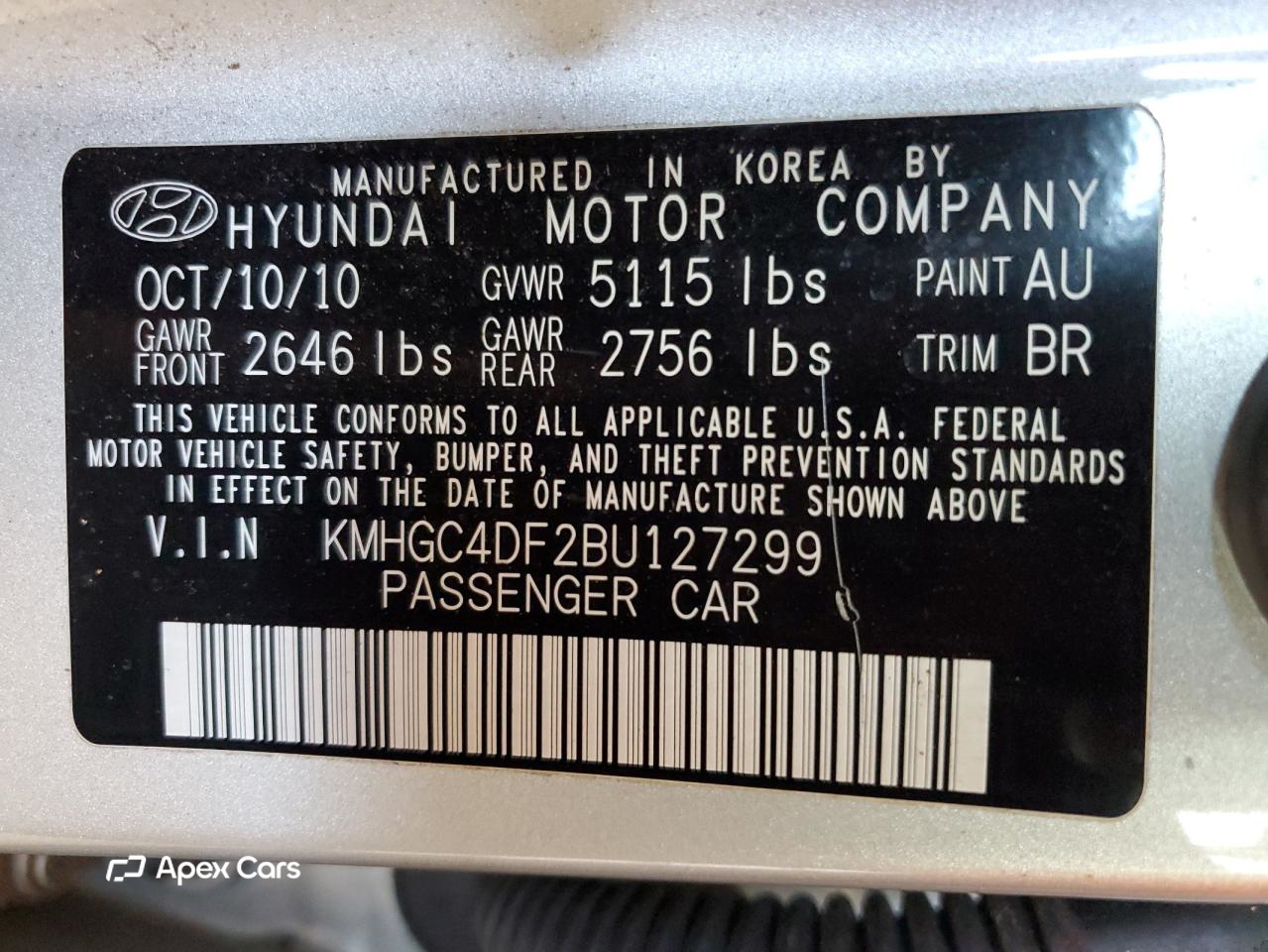Hyundai Genesis 2011