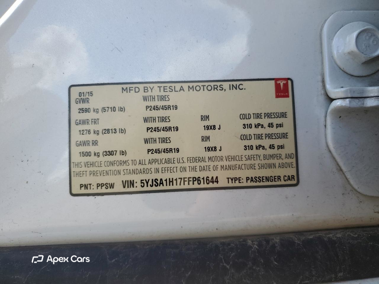 Tesla Model S 2015