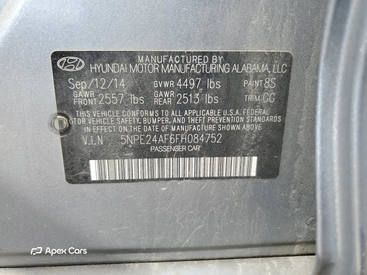 Hyundai Sonata 2015