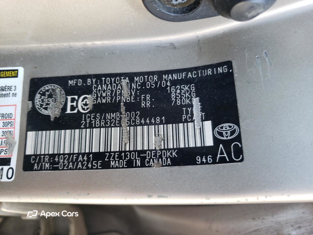 Toyota Corolla 2005
