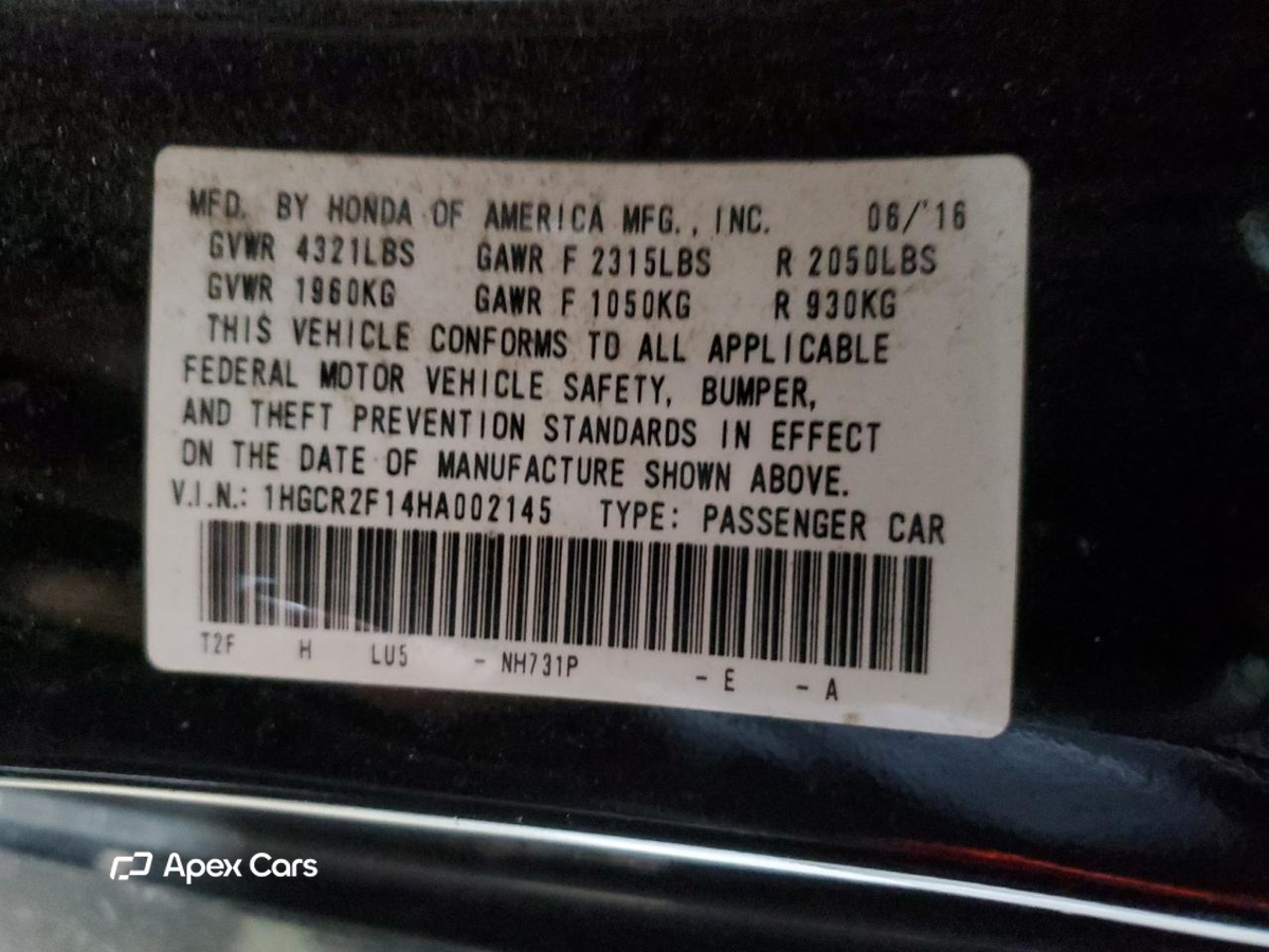 Honda Accord 2017