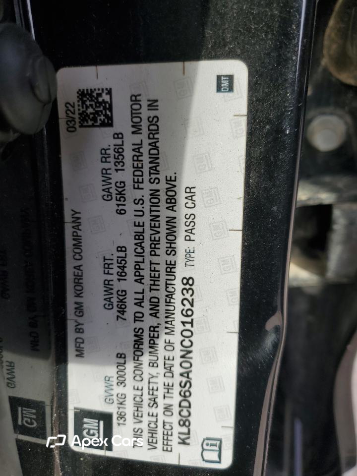 Chevrolet Spark 2022