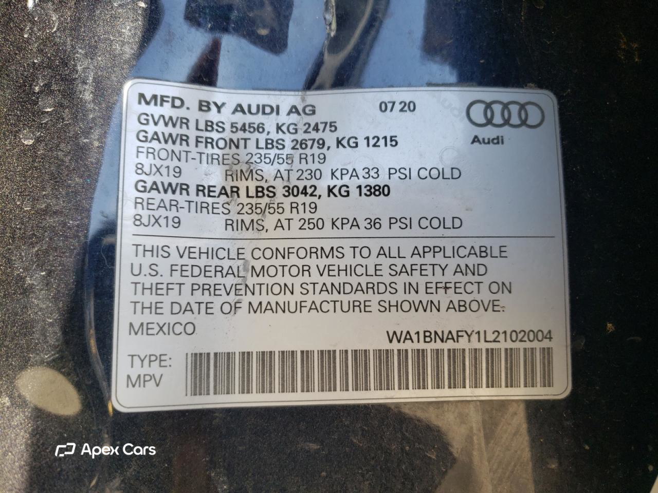 Audi Q5 2020