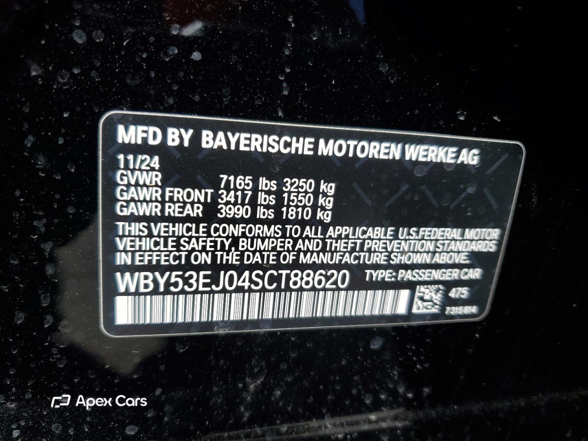 BMW i7 2025