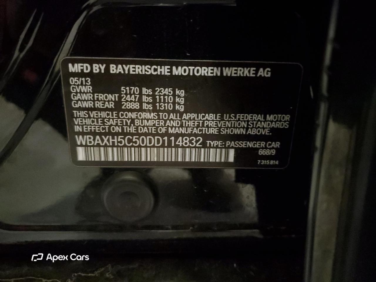 BMW Series 5 2013