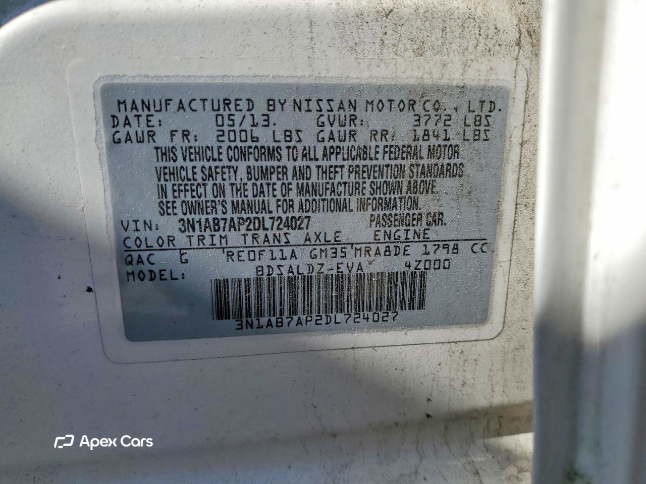 Nissan Sentra 2013