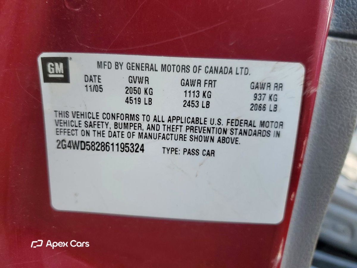 Buick LaCrosse 2006
