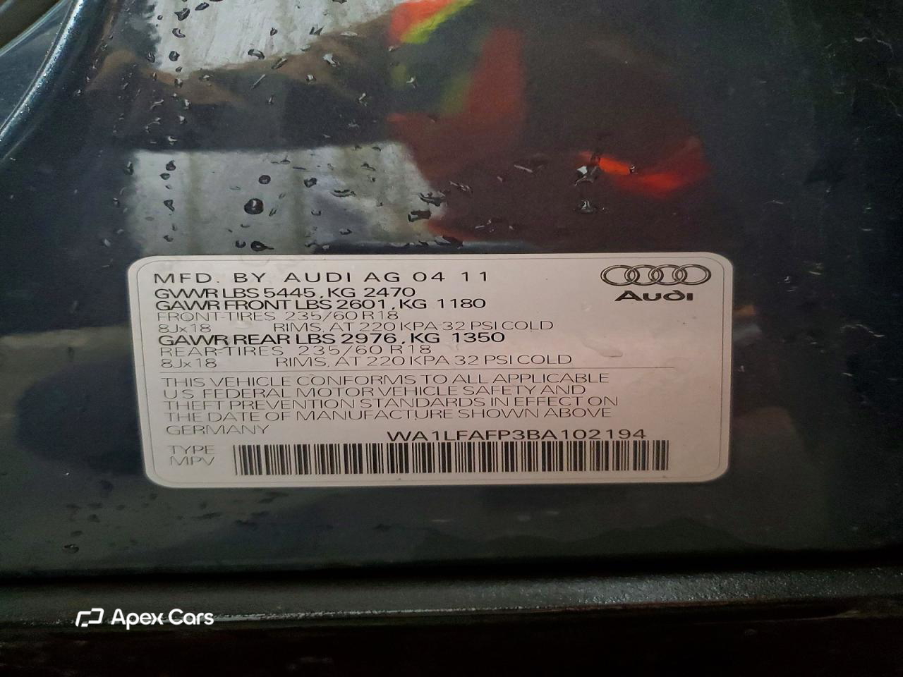 Audi Q5 2011