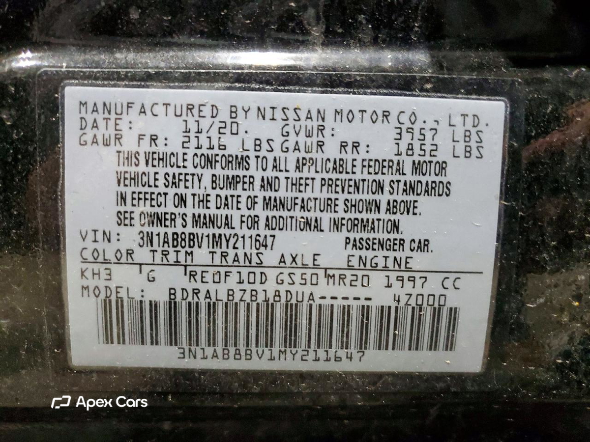 Nissan Sentra 2021