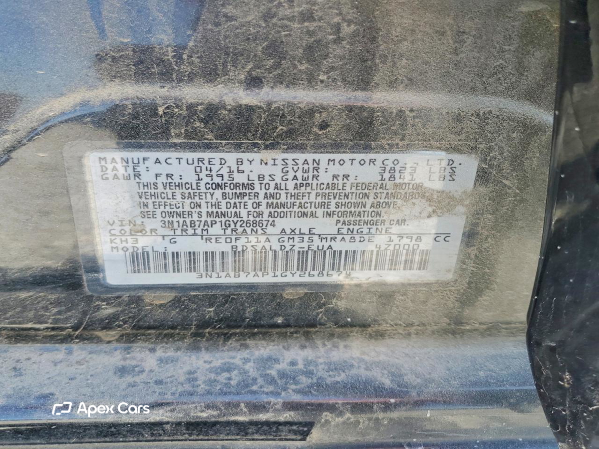 Nissan Sentra 2016