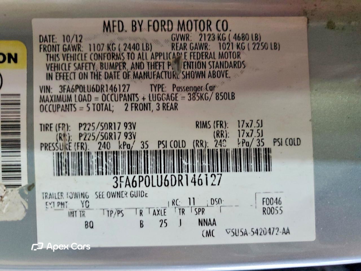 Ford Fusion 2013