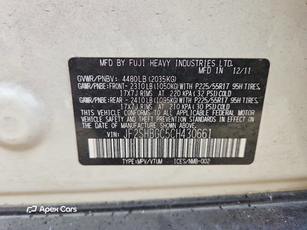 Subaru Forester 2012