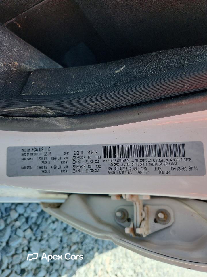 RAM 1500 2020