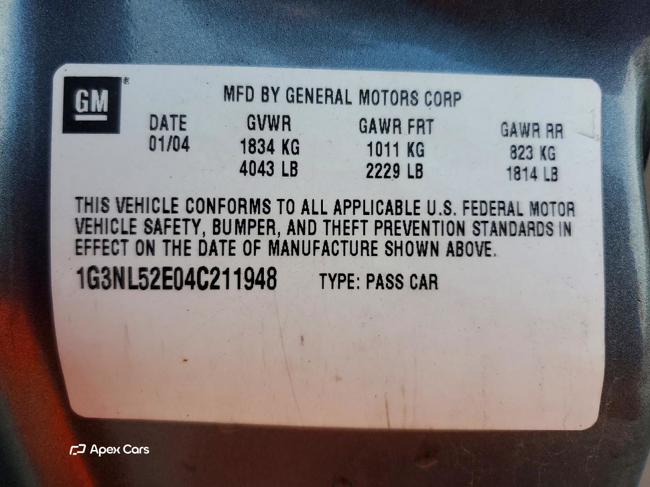 Oldsmobile Alero 2004