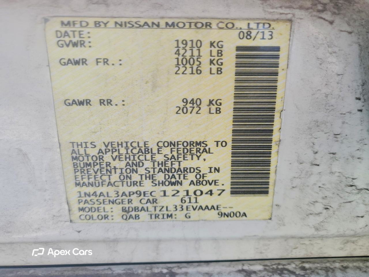 Nissan Altima 2014