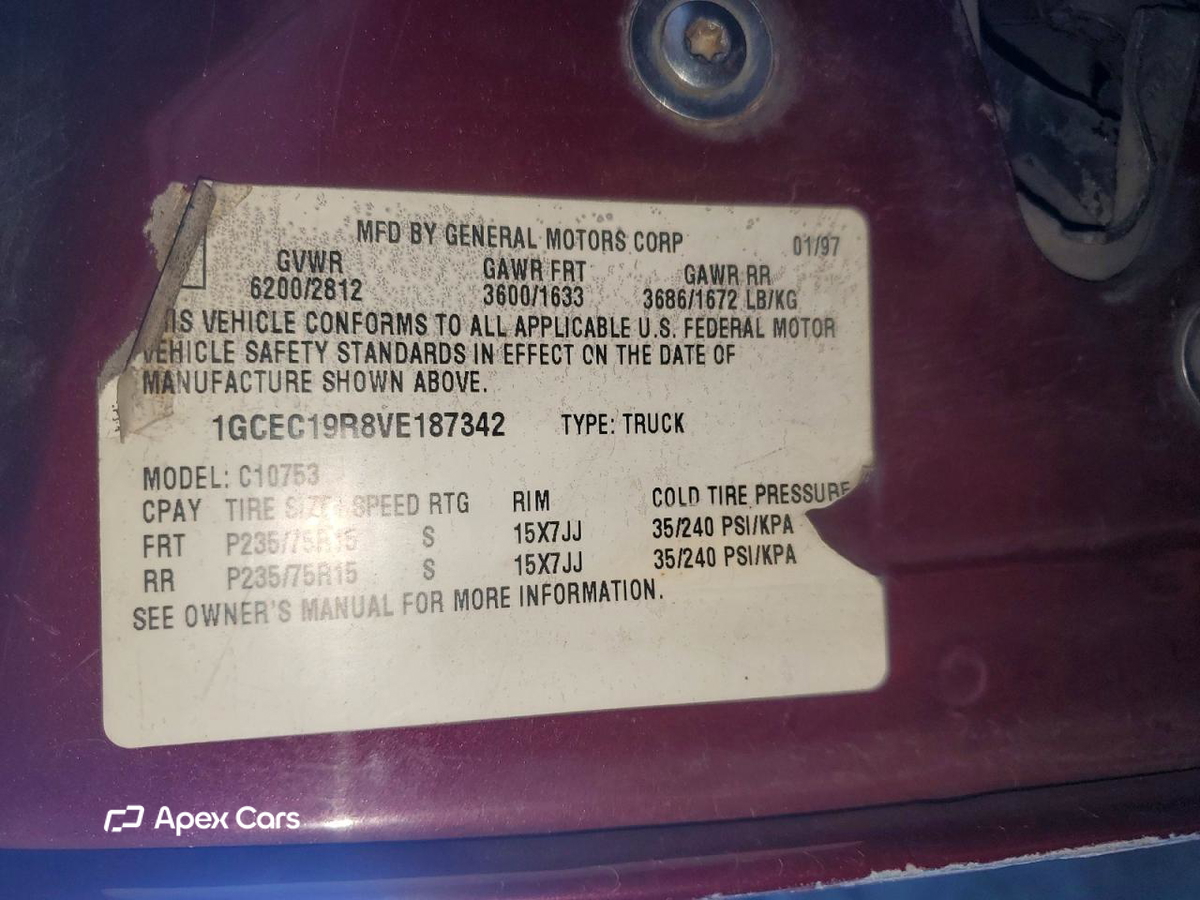 Chevrolet GMT-400 1997