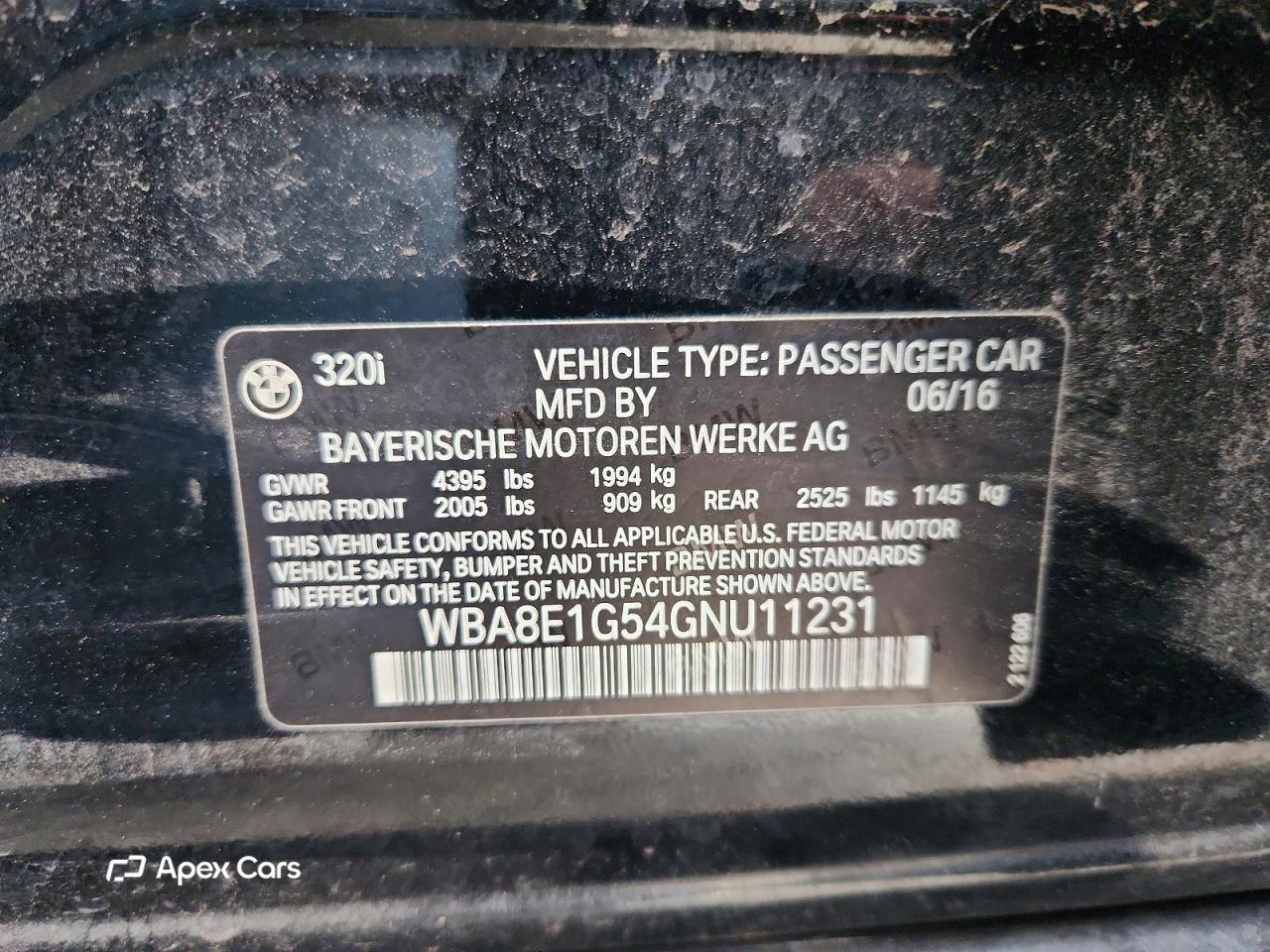 BMW Series 3 2016