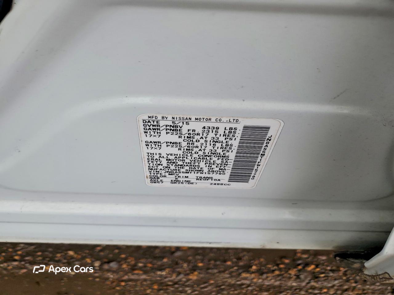 Nissan Rogue 2015